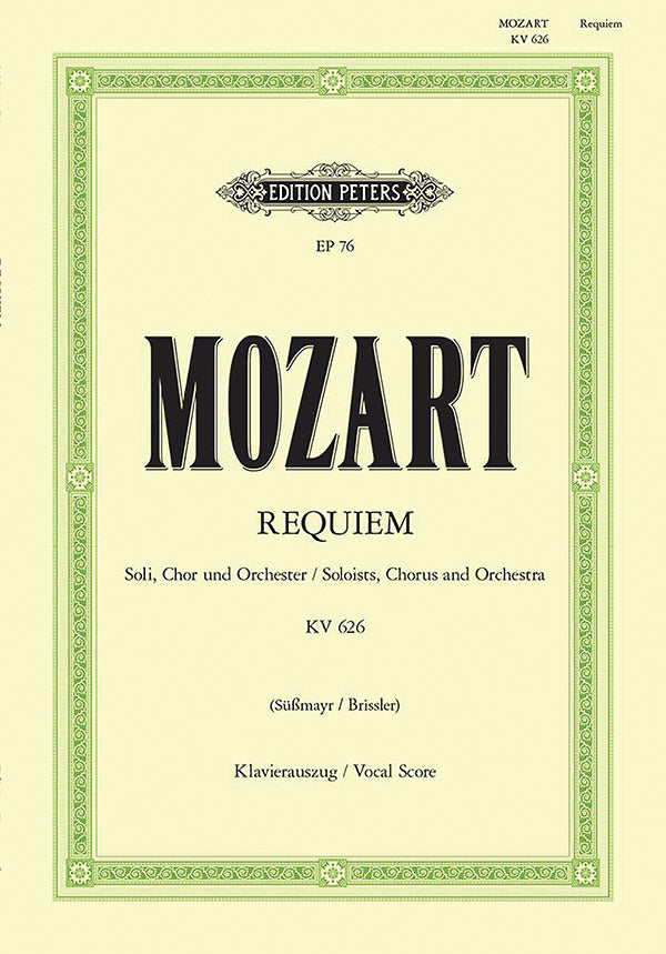 Requiem in d Minor K626 Cover Image