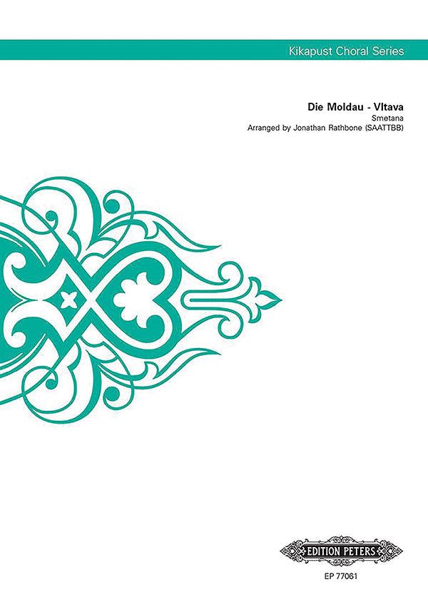Die Moldau - Vltava for SSAATTBB Choir Cover Image