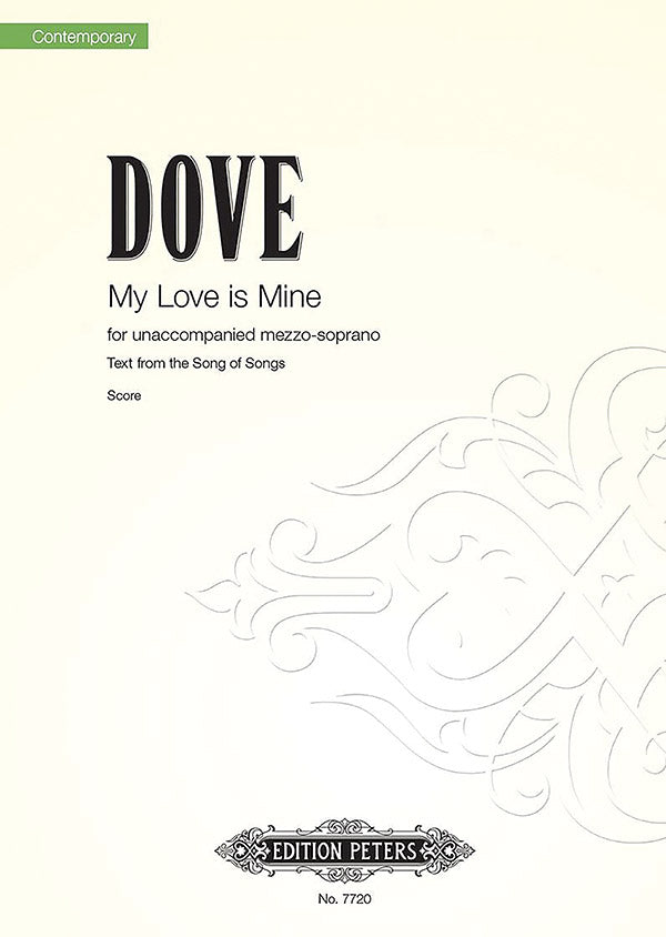My Love is Mine for Unaccompanied Soprano Cover Image