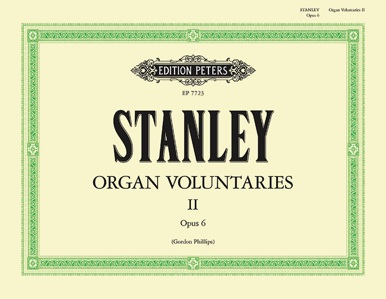 Ten Organ Voluntaries Op. 6 Cover Image