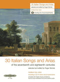 30 Italian Songs and Arias for Voice and Piano (Medium-Low Voice) [incl. CD] Cover Image