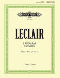 3 Sonatas for 2 Violins Cover Image