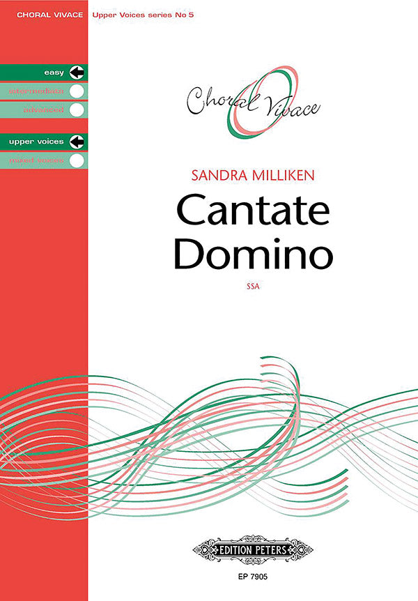 Cantate Domino for SSA Choir Cover Image
