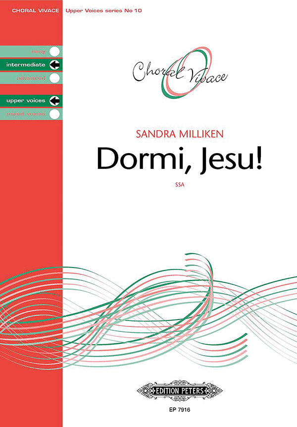Dormi, Jesu! (Choral Leaflet) Cover Image