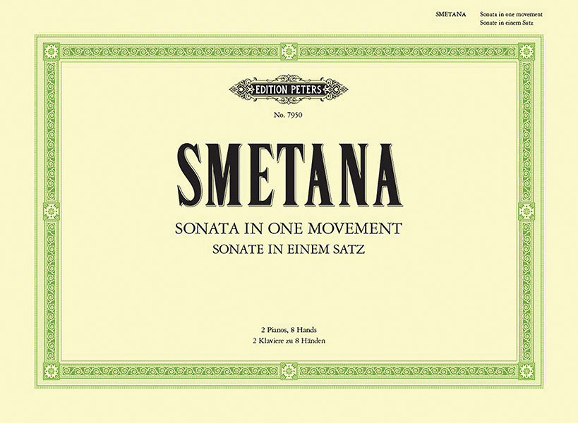 Sonata in One Movement for Two Pianos, Eight Hands Cover Image