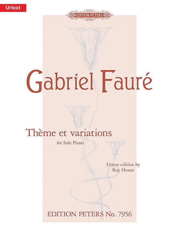 Thème et variations Op. 73 for Piano Cover Image