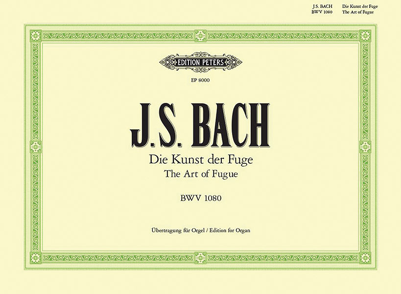 The Art of Fugue BWV 1080 Cover Image