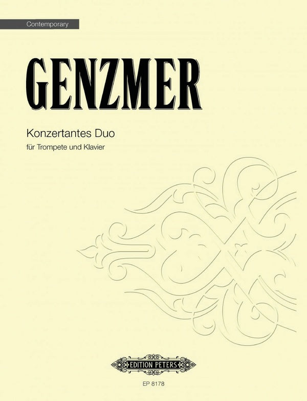 Konzertantes Duo for trumpet & piano Cover Image