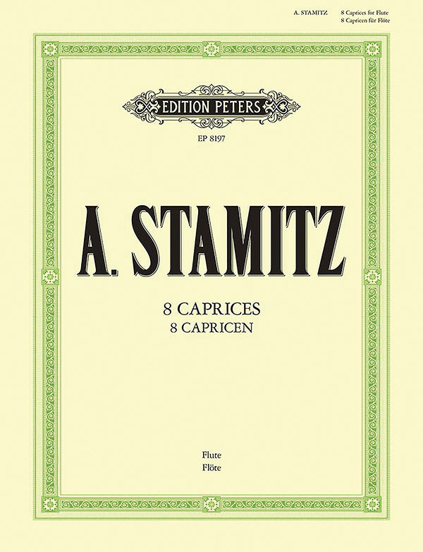 8 Caprices for Flute Cover Image