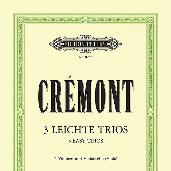 3 Easy Trios Op.13 Cover Image