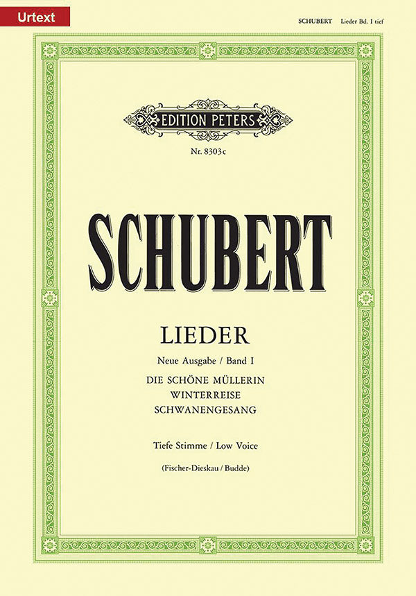 Songs (New Edition), Vol. 1 (Low Voice) Cover Image