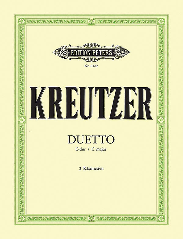 Duet in C for 2 Clarinets Cover Image