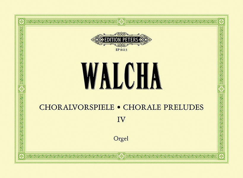 Chorale Preludes Volume 4 Cover Image