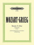 Piano Sonata in C K545 Sonata facile with 2nd Piano Part by Edvard Grieg Cover Image