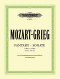 Fantasia & Sonata for Piano in C minor K475/457 with 2nd Pno. Part by Edv. Grieg Cover Image