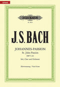 St John Passion BWV 245 (Vocal Score) Cover Image