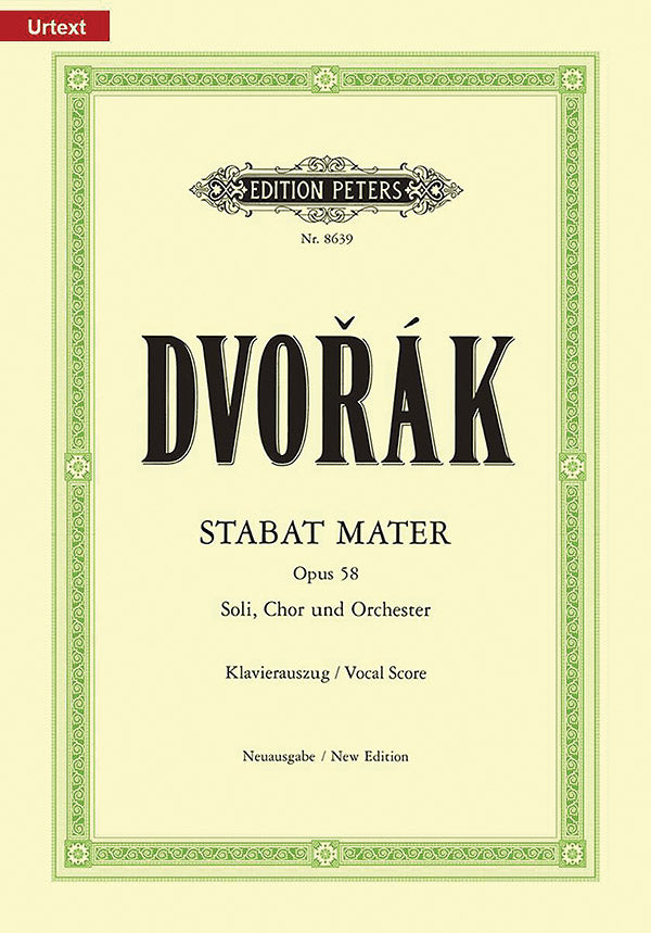 Stabat Mater Op. 58 (Vocal Score) Cover Image
