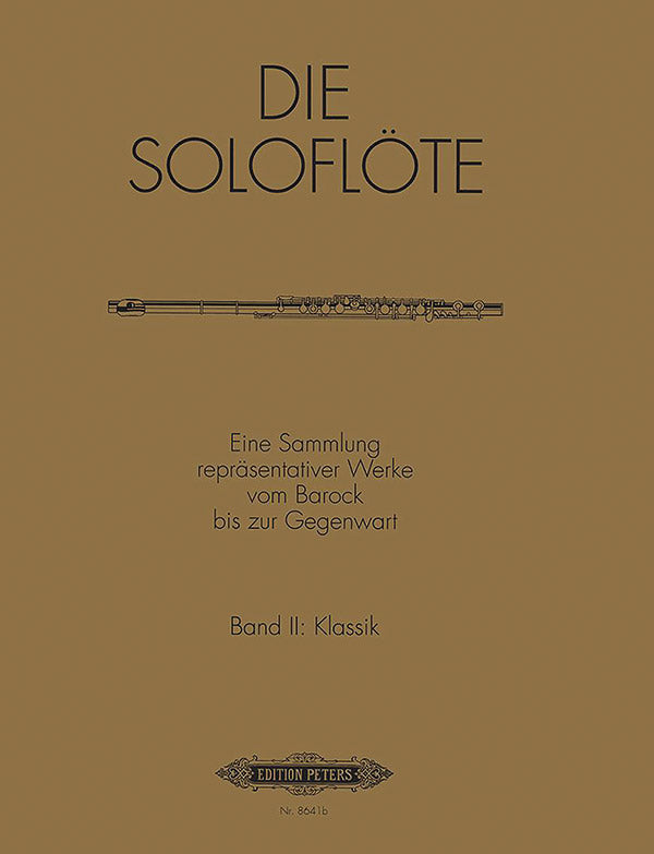 The Solo Flute: Selected Works from the Baroque to the 20th Century, Vol. 2 Cover Image