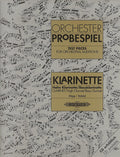 Test Pieces for Orchestral Auditions: Clarinet, High Clarinet, Bass Clarinet Cover Image