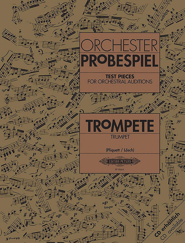 Test Pieces for Orchestral Auditions: Trumpet Cover Image