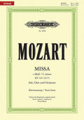 Mass in C minor K427 (Completed by F. Beyer) (Vocal Score) Cover Image