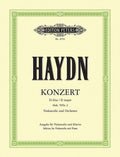 Cello Concerto in D Hob. VIIb:2 (Edition for Cello and Piano) Cover Image