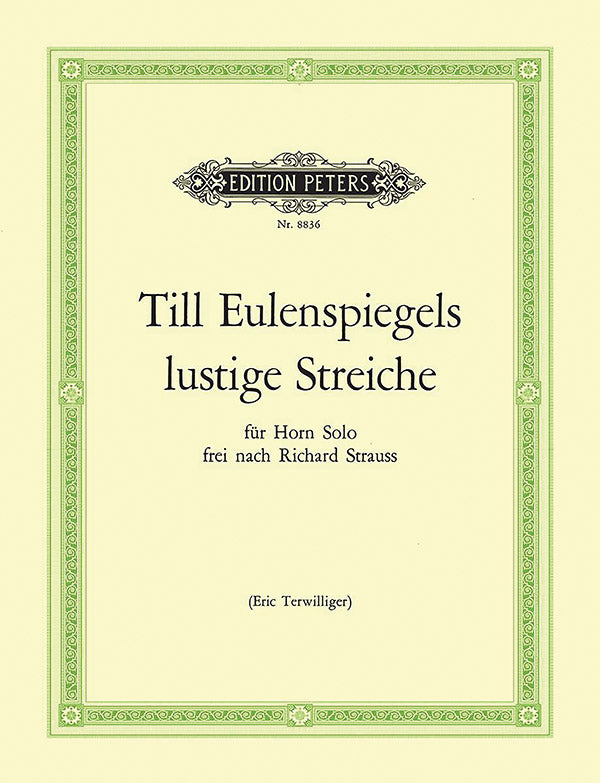 Till Eulenspiegels lustige Streiche (Freely Based on Richard Strauss) for Horn Cover Image