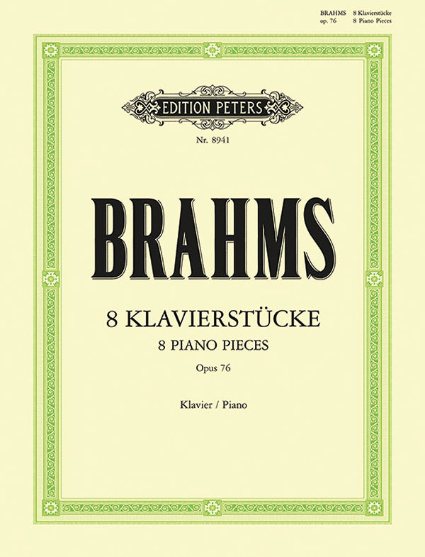 8 Piano Pieces Op.76 Cover Image