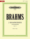 Two Rhapsodies for Piano Op. 79 Cover Image