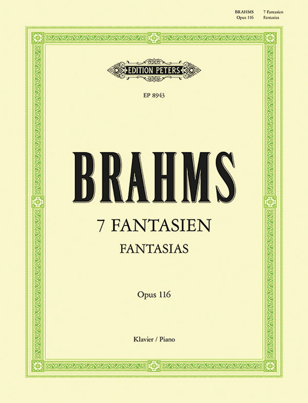 7 Fantasies Op.116 Cover Image