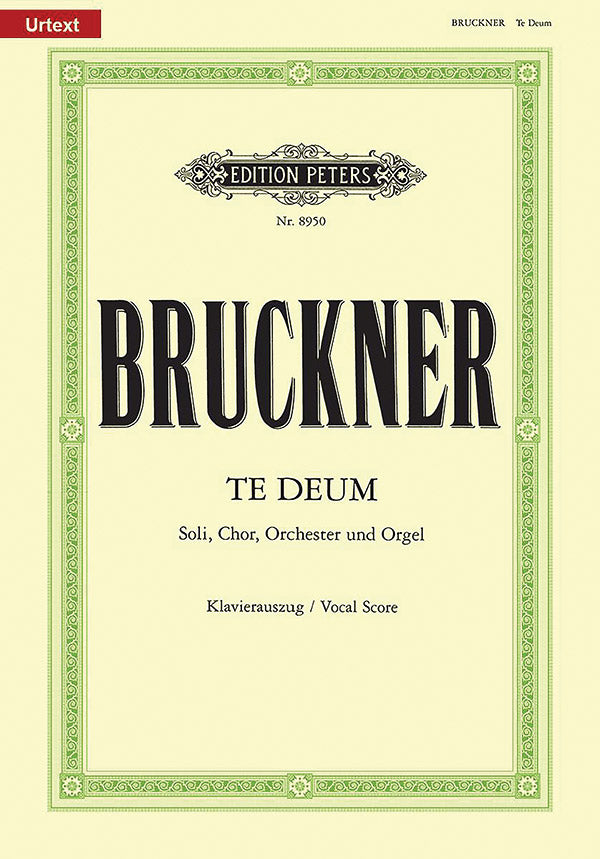 Te Deum (Vocal Score) Cover Image