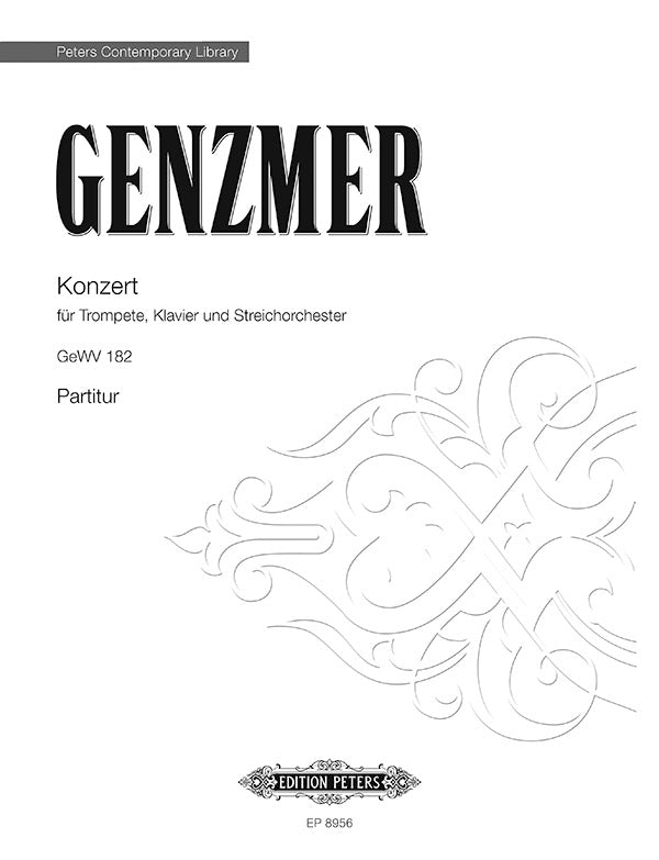 Concerto for Trumpet, Piano and String Orchestra Cover Image