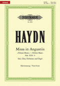 Missa in Angustiis Hob. XXII:11 Nelson Mass (Vocal Score) Cover Image