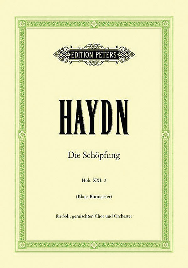 The Creation Hob. XXI:2 (Vocal Score, Ger/Eng) Cover Image
