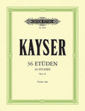36 Studies Op. 20 for Violin Cover Image
