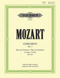 Flute Concerto No. 1 in G K313 (285c) (Edition for Flute and Piano) Cover Image