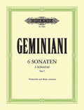 6 Sonatas for Cello and Continuo Op. 5 Cover Image