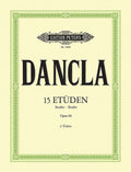 15 Studies Op. 68 for Violin with 2nd Violin Acc. (Transcribed for 2 Violas) Cover Image