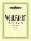60 Studies Op. 45 for Violin (Transcribed for Viola) Cover Image
