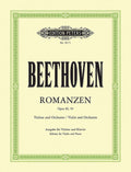 Romances for Violin and Orchestra (Edition for Violin and Piano) Cover Image