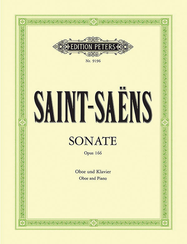 Oboe Sonata Op. 166 Cover Image