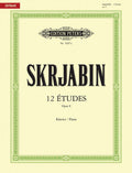 12 Études Op. 8 for Piano Cover Image
