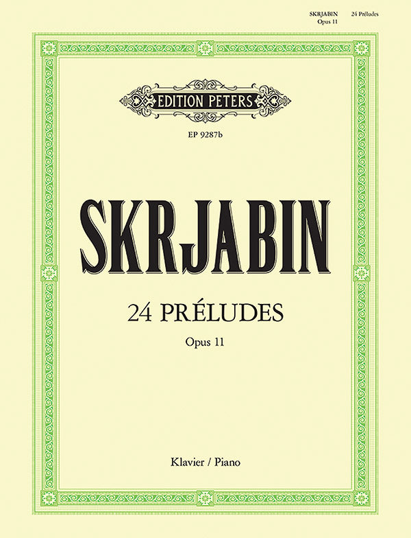 24 Préludes Op.11 Cover Image