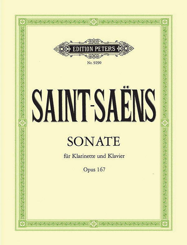 Clarinet Sonata Op. 167 Cover Image