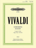 Violin Concerto in G Op. 3 No. 3 (RV 310) (Edition for Violin and Piano) Cover Image