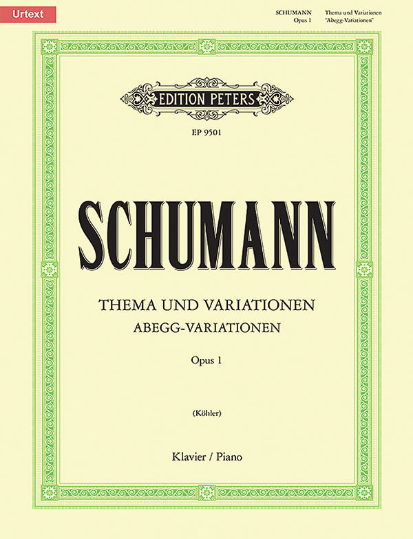 Thema und Variationen: Abegg Variationen Op. 1 Cover Image
