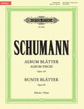 Albumblätter Op.124 and Bunte Blätter Op.99 Cover Image