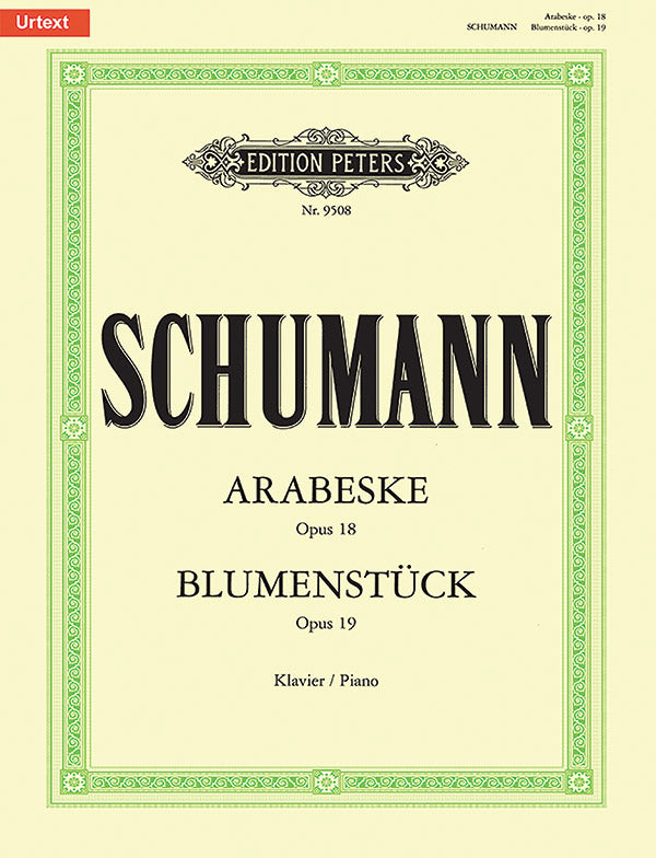 Arabesque in C Op.18 and Blumenstück Op.19 Cover Image