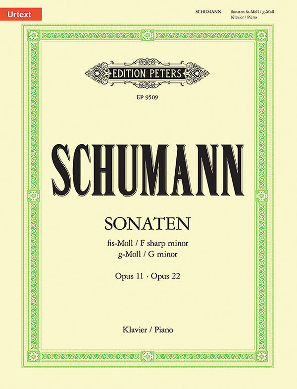 Piano Sonatas in F sharp minor Op.11 and G minor Op.22 Cover Image