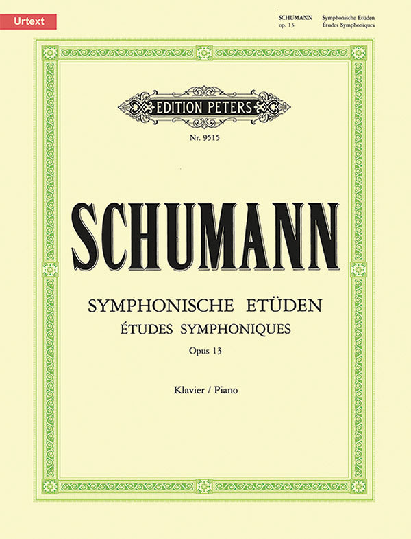 Etudes Symphoniques Op.13 Cover Image